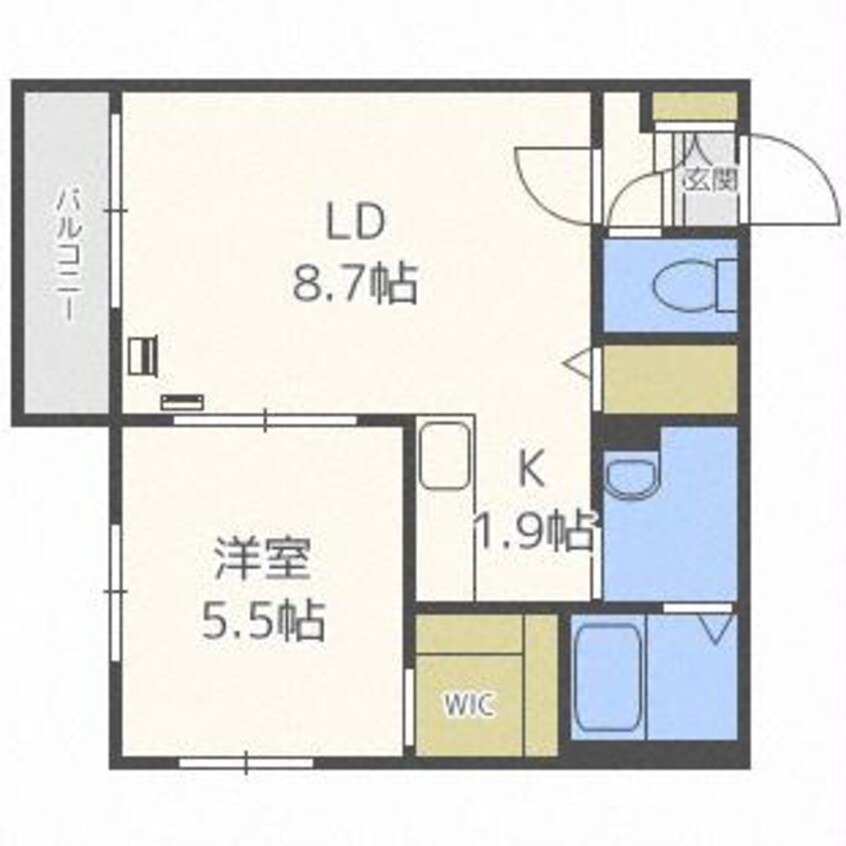 間取図 ル・ファール行啓通