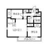 La Meridian Central 2LDKの間取り