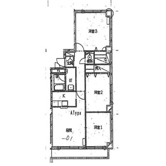 間取図 MAISON　KAMUYS19