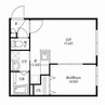 TSUBAKI SQUARE静修学園前 1LDKの間取り