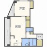 三和マンション 1LDKの間取り