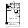 F141 1Kの間取り