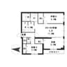 ピオネロ伏見 3LDKの間取り