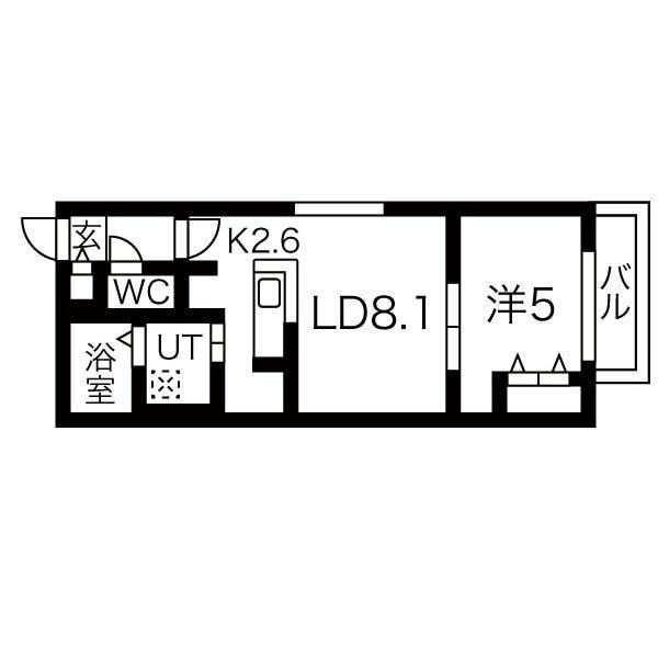 間取り図 ブランシャール行啓通