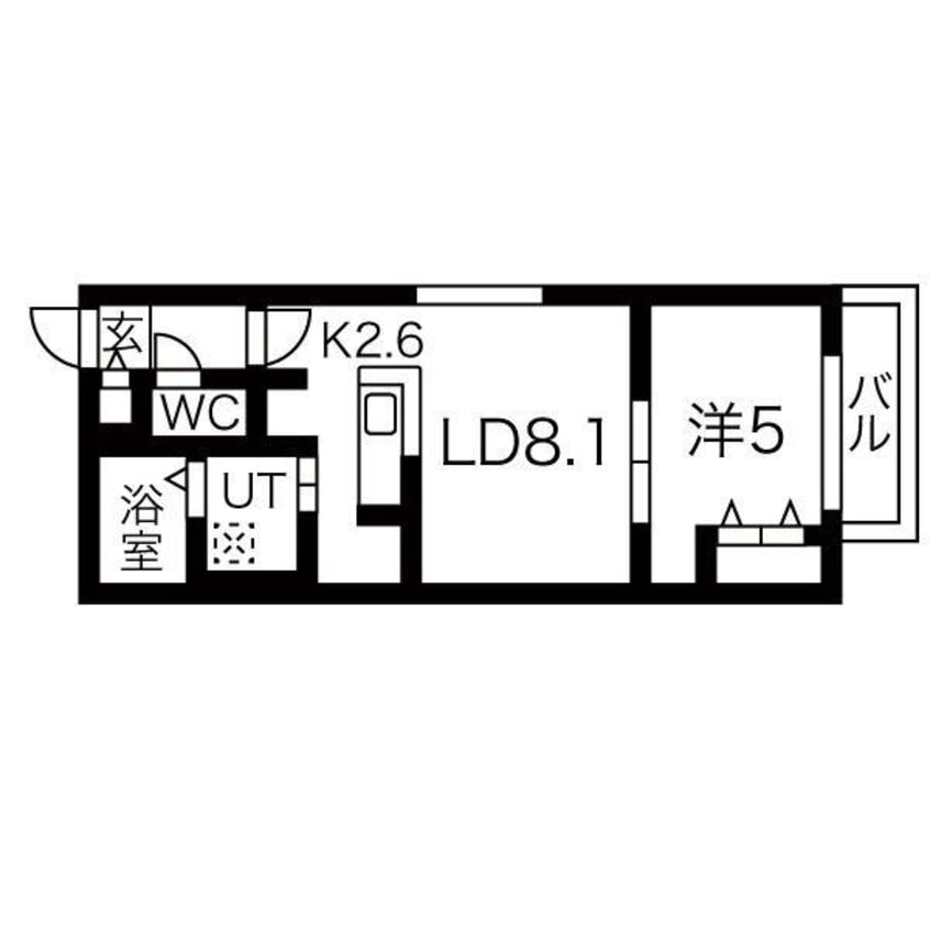 間取図 ブランシャール行啓通