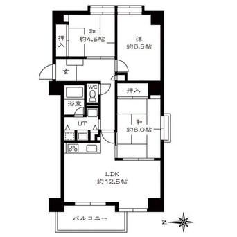 間取図 ストークマンション山鼻公園