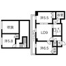 BLOCK　HILLS 3LDKの間取り