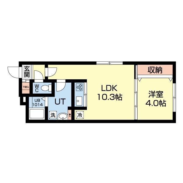 間取り図 カサヴェルデ幌平橋