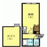 プレール札幌 1Kの間取り