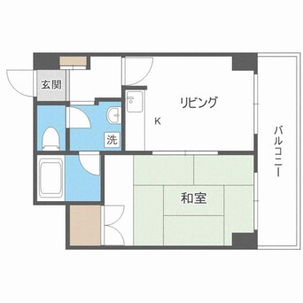 間取図 ドミ１７公園通り