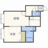 グレイス行啓 1LDKの間取り