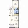 サンフロア山鼻 3LDKの間取り