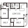 ドルチェ旭ヶ丘 3LDKの間取り