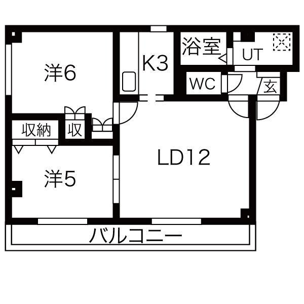 間取り図 エステラ弐番館