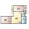 メニーズコートＳ25 2LDKの間取り