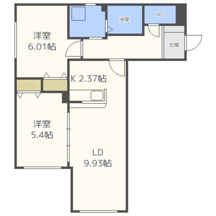 間取図 ＴＨＥ　ＲＥＳＩＤＥＮＣＥ　ＰＡＲＫ　ＹＡＭＡＨＡＮＡ　