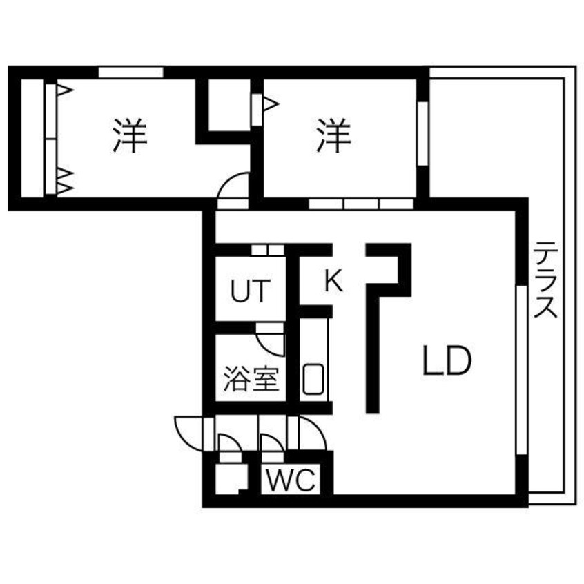 間取図 AMS伏見