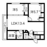 Ｌａｙｌａ 2LDKの間取り