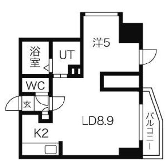 間取図 マハトゥール伏見