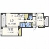 クレステージＳ６Ｗ１２タワー 2LDKの間取り