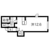 大成マンション壱番館 1Rの間取り