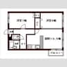 プリンスプラザ山鼻 2LDKの間取り