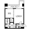 Mstage 1LDKの間取り