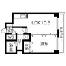 ステイブルＳ１７ 1LDKの間取り