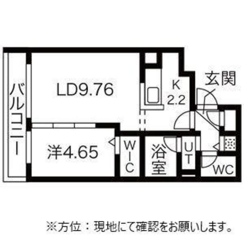 間取図 グランドサクセス行啓通