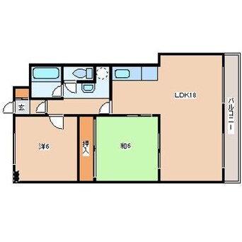 間取図 第２宏友ハイツ