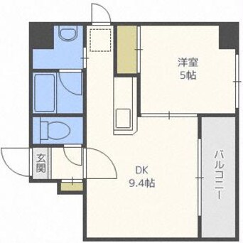 間取図 シャトーフロントナック