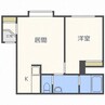 ペパーミント 1LDKの間取り