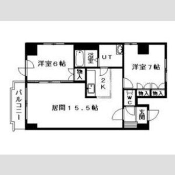 間取図 プラザ中島公園