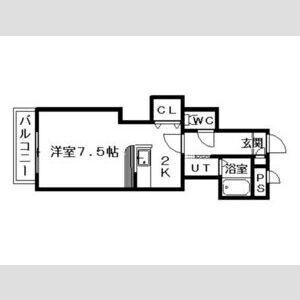 間取り図 パレノール山鼻南１８条