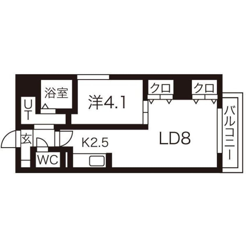 間取図 ステートメナー中島公園