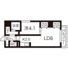 ステートメナー中島公園 1LDKの間取り