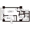ステートメナー中島公園 1LDKの間取り