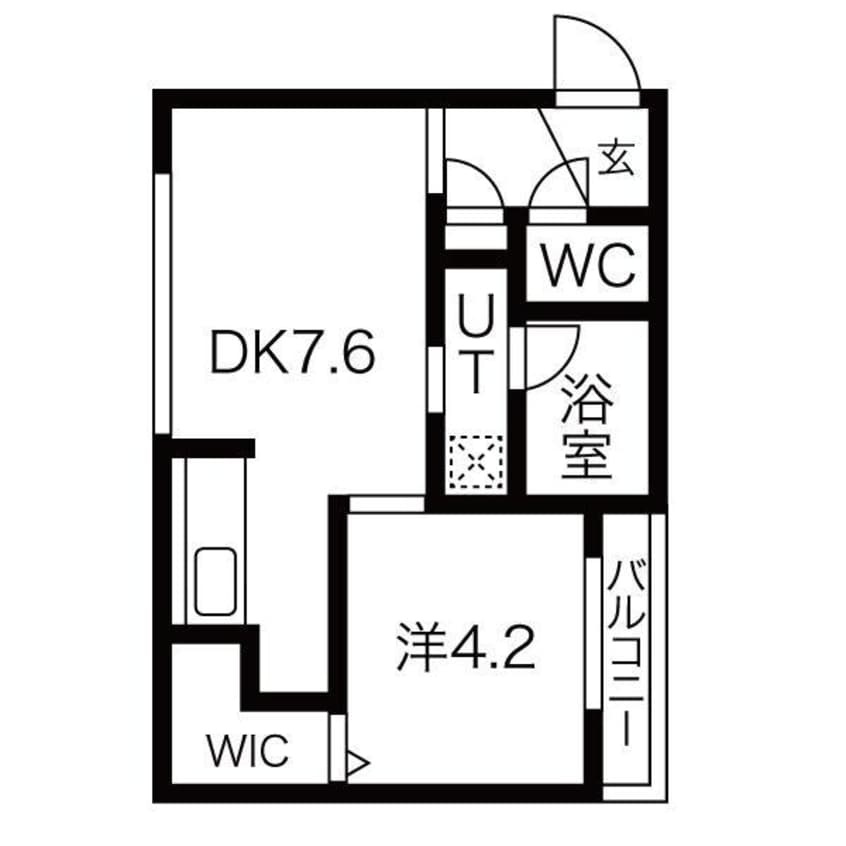 間取図 Ｃｈｅｒｉｓｉｓ南６条
