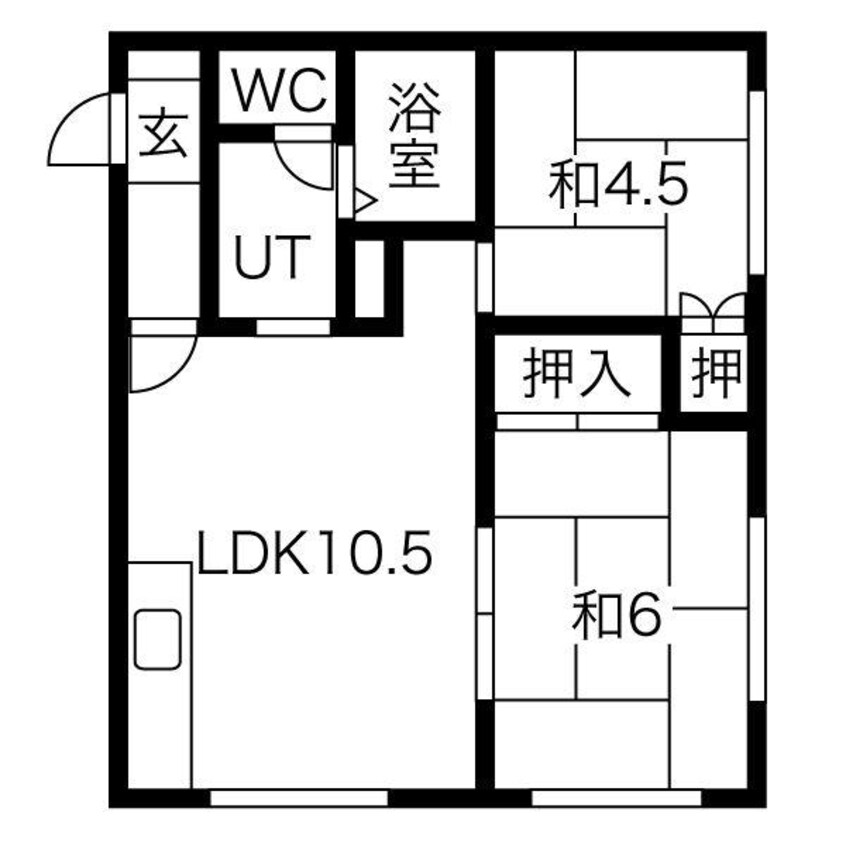 間取図 メゾン美樹A