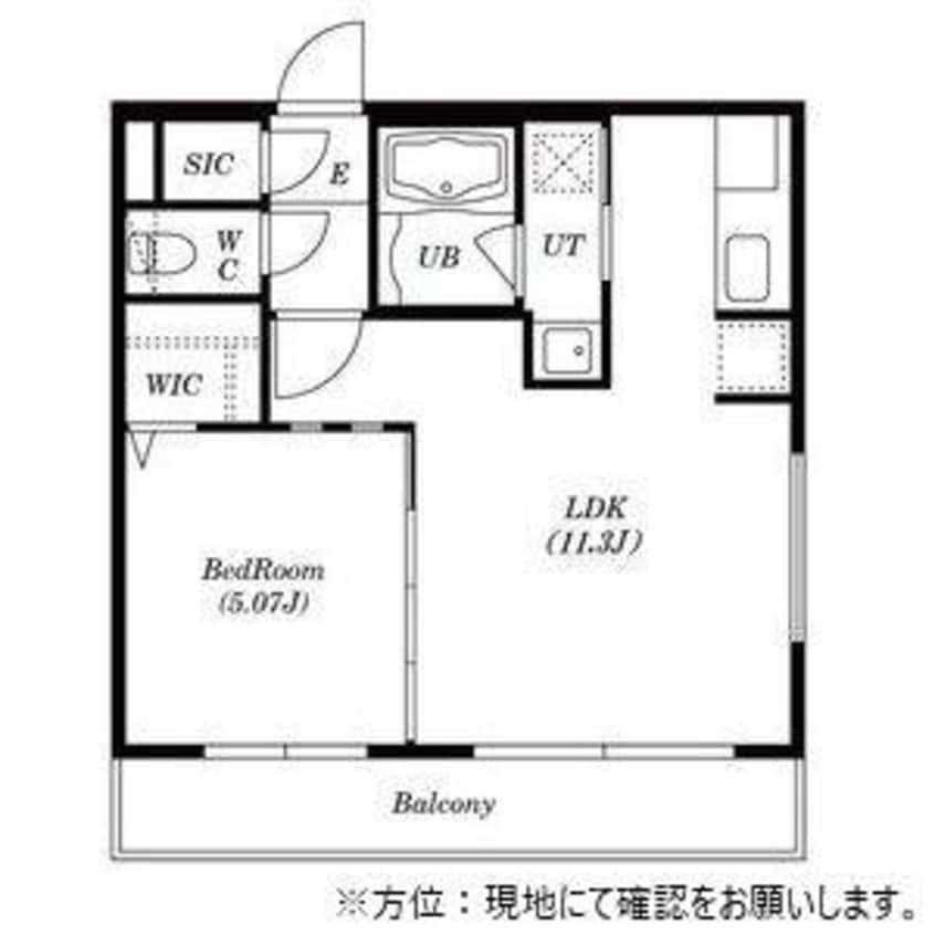 間取図 COMODOJOURS(コモドジュール)13-7