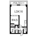 札幌グランドマンションの間取図