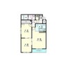 ライフ南11 2LDKの間取り