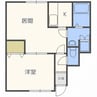クレール太平（A棟） 1LDKの間取り