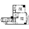 ＷｉｌｌＤｏ南12条 1LDKの間取り