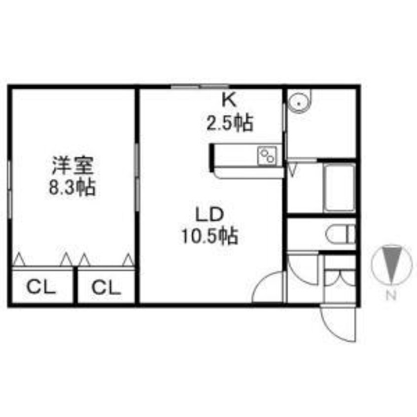 間取図 サイレントマンション