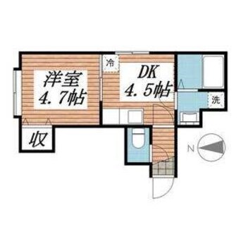 間取図 グランシャリオ中島