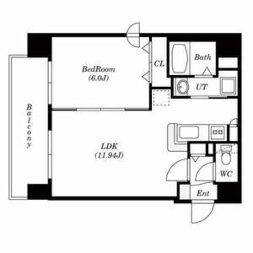 間取図 ノーザンパレス77