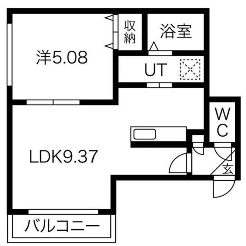 間取図 サンクレセント啓明