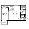 ＤＥＡＮ１７１５ 1LDKの間取り