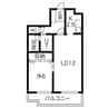 ダイアナ南山鼻ヒルズＩＩ　Ａ 1LDKの間取り